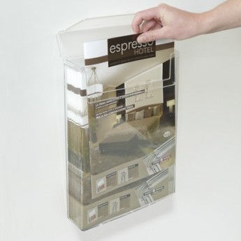 WATERPROOF OUTDOOR BROCHURE HOLDER