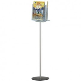 REVOLVING FLOOR BROCHURE HOLDER