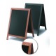 WOODEN EASEL WRITABLE