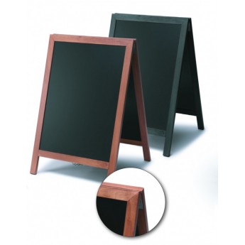 WOODEN EASEL WRITABLE