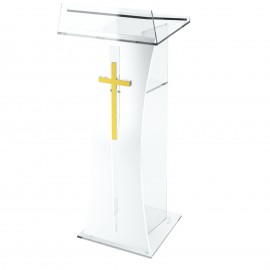 LEGGIO PER CHIESE IN PLEXIGLASS CM. 50x122H