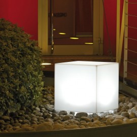 CUBO LUMINOSO A LED CM. 40