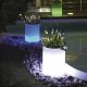 LED LIGHTED VASE-ROSE