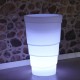 LED LIGHTED VASE-PALM