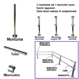 TRANSENNE COMPONIBILI CM. 107H