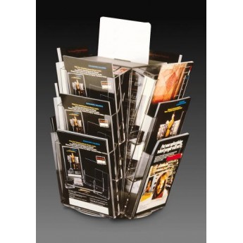 12xA4 ROTATING BROCHURE HOLDER