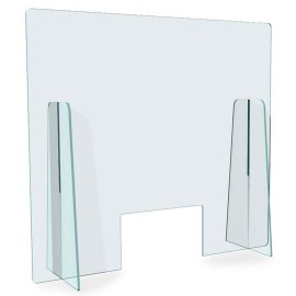 PARAFIATO SIMPLE DA BANCO IN PLEXI CM. 75x60H 