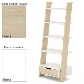 LIBRERIA A GRADINI CM. 65x158H