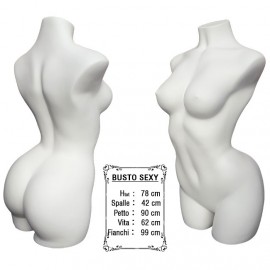 BUSTO FEMMINILE SEXY CM. 78H