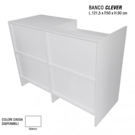 BANCO CASSA DOPPIO CM. 121x50x90H