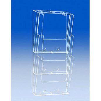 3xA4 WALL BROCHURE HOLDER