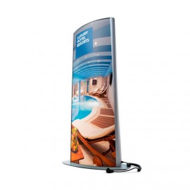 TOTEM LUMINOSO CURVO CM. 200H