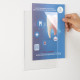 GLASS POSTER HOLDER POCKET