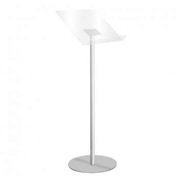 LEGGIO SILVY CON RIPIANO IN PLEXI CM. 113H