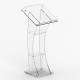 LEGGIO PER CONFERENZE IN PLEXIGLASS CM. 45x125H