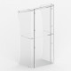 PODIO PER CONFERENZE IN PLEXIGLASS CM. 60x128H