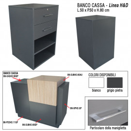 BANCO CASSA HD CM. 50x50x80H
