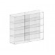 PLEXI SCALA 1:18 - 8 SCOMPARTI CM. 68x18x55H