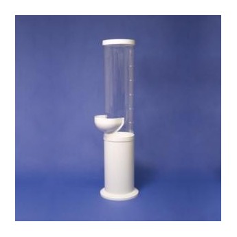 TOWER-PLUS ESPOSITORE CILINDRICO IN PLASTICA CM. 160H