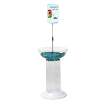 COLONNA CON SEMISFERA CM. 134H