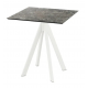 TAVOLINO CON BASE A PIRAMIDE