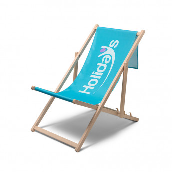 SEDIA DA SPIAGGIA CON TELO PERSONALIZZATO