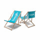 SEDIA DA SPIAGGIA CON TELO PERSONALIZZATO
