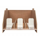 ESPOSITORE IN CARTONE CON 3 SPINGI-PRODOTTO
