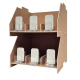ESPOSITORE IN CARTONE CON 3 SPINGI-PRODOTTO