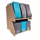 ESPOSITORE IN CARTONE CON 3 SPINGI-PRODOTTO