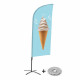 BANDIERA CON IMMAGINE GELATO