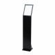 LEGGIO NERO CON CORNICE MAGNETICA