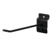 10 GANCI IN METALLO NERO 20 CM. PER DOGATI