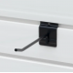 10 GANCI IN METALLO NERO 20 CM. PER DOGATI