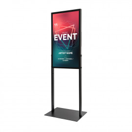 TOTEM DIGITALE 43" CON BASE SMONTABILE