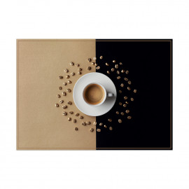 N. 6 TOVAGLIETTE LAVABILI CON STAMPA CAFFE'