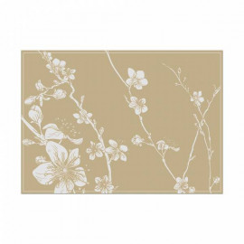 N. 6 TOVAGLIETTE LAVABILI CON STAMPA FIORI GIAPPONESI