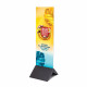 BASE CON PANNELLO STAMPATO CM. 30x100H