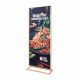 PORTA BANNER IN LEGNO