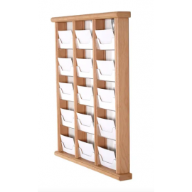 PANNELLO PORTA BIGLIETTI IN LEGNO