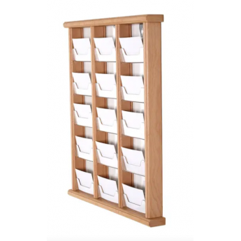 PANNELLO PORTA BIGLIETTI IN LEGNO