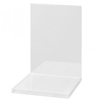 ESPOSITORE CON BASE APPOGGIO E PORTAMESSAGGI