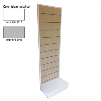 SLATTED BASE WITH DISPLAY STAND