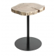 TAVOLINO CON PIANO IN LEGNO MASSELLO