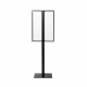 PIANTANA CON CORNICE A1 LUMINOSA A LED