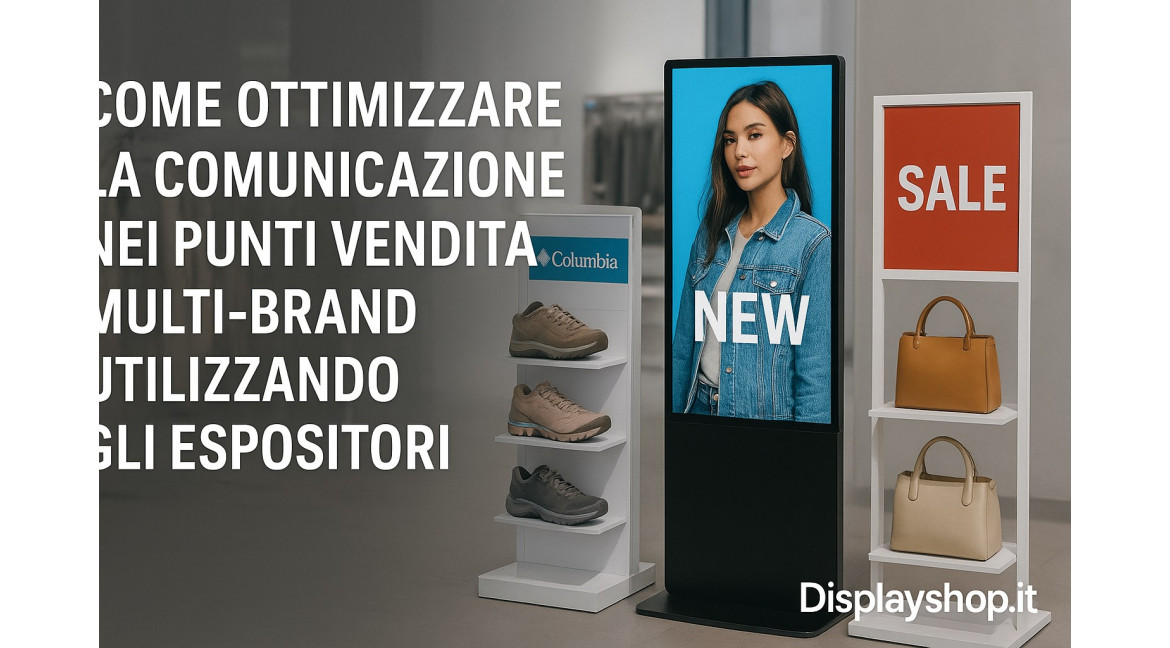 COME OTTIMIZZARE LA COMUNICAZIONE NEI PUNTI VENDITA MULTI-BRAND GRAZIE AGLI ESPOSITORI