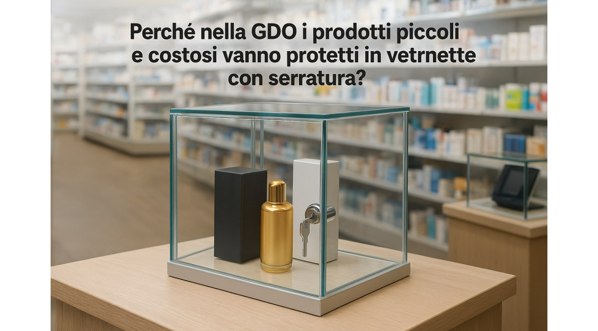 PERCHE' NELLA GDO I PRODOTTI AD ALTO VALORE VANNO PROTETTI IN UNA VETRINETTA