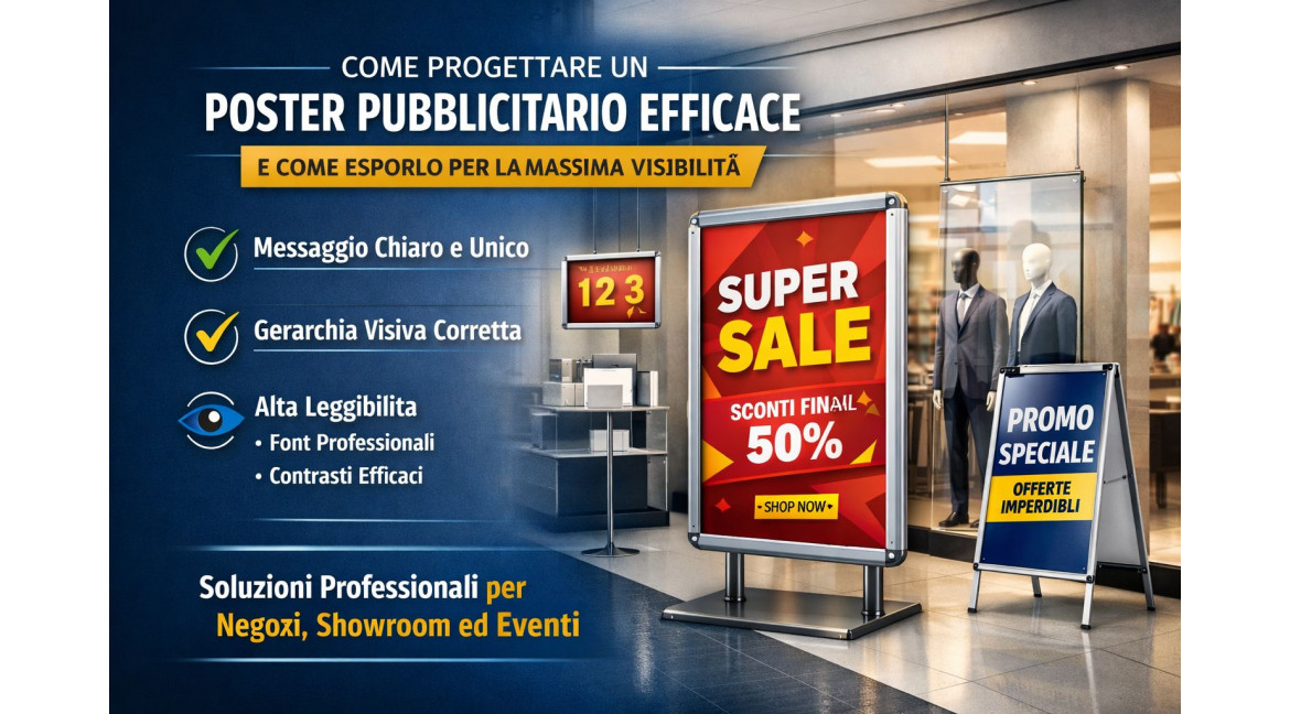 PERCHE' IL POSTER PUBBLICITARIO FUNZIONA ANCORA (E CONVERTE)