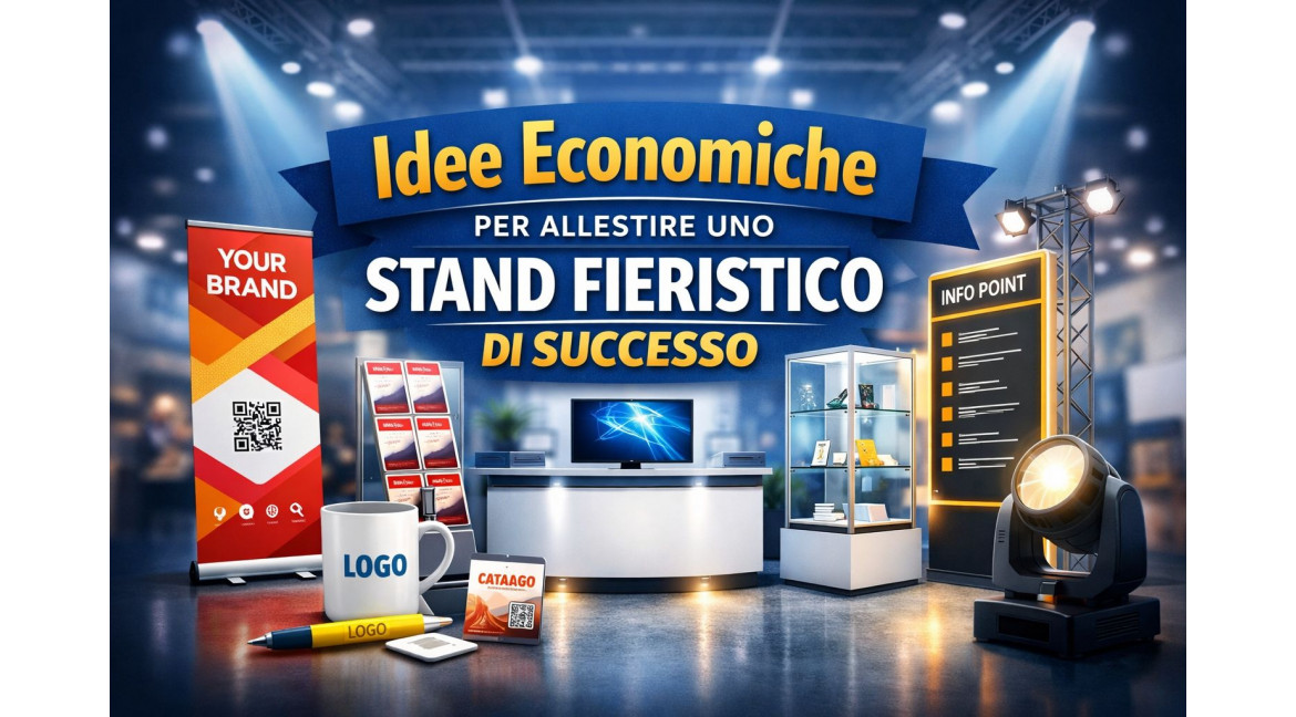 IDEE ECONOMICHE PER ALLESTIRE UNO STAND FIERISTICO DI SUCCESSO