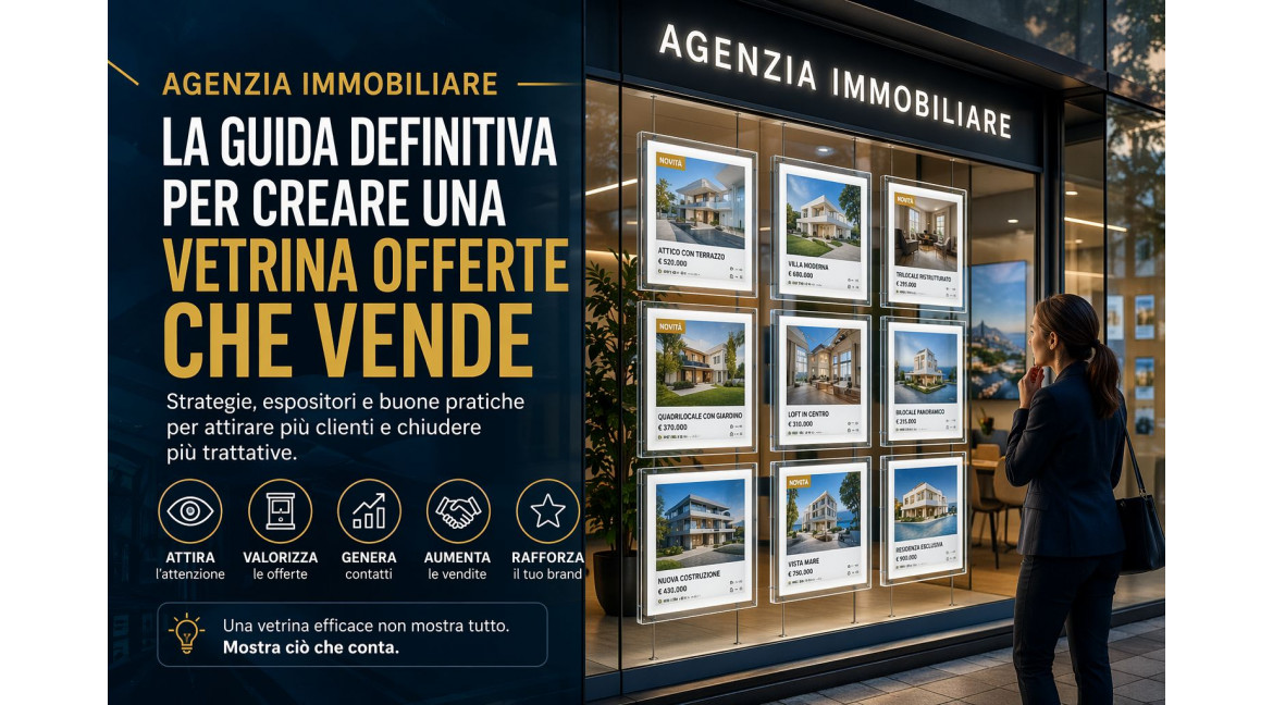 AGENZIA IMMOBILIARE: LA GUIDA DEFINITIVA PER CREARE UNA VETRINA CHE VENDE